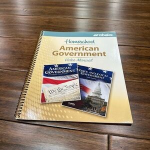 Abeka Homeschool American Government Video Manual